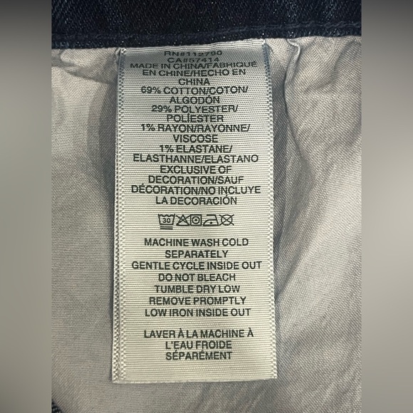 True Religion Men's Dark Blue Straight Jeans, 36x34”, “Ricky” Fit - Picture 7 of 8